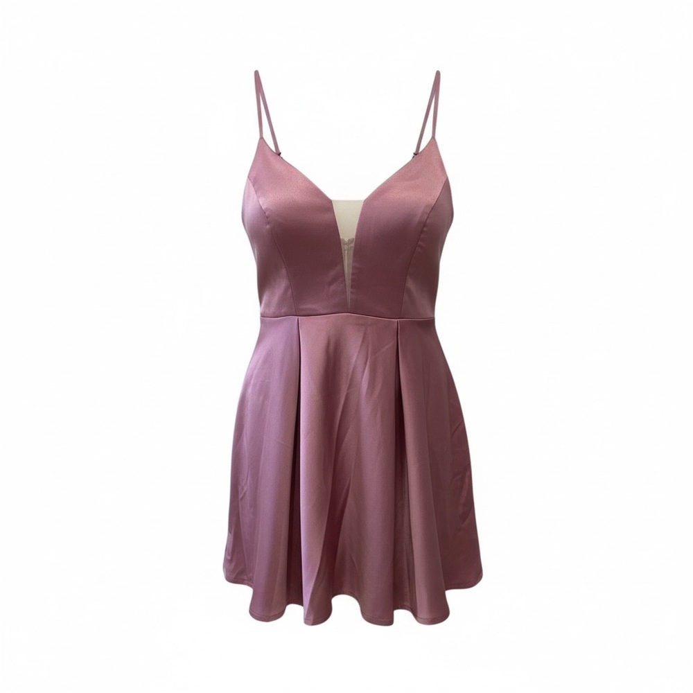 Macy’s Party Social Speechless Size 5 Mauve Party Dress